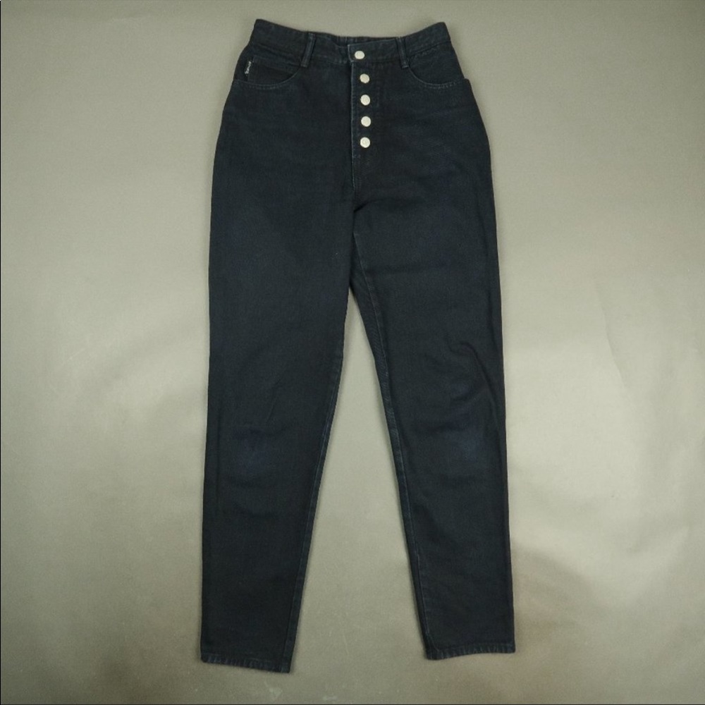 Vintage Bongo Exposed Fly High Rise Jeans waist 26